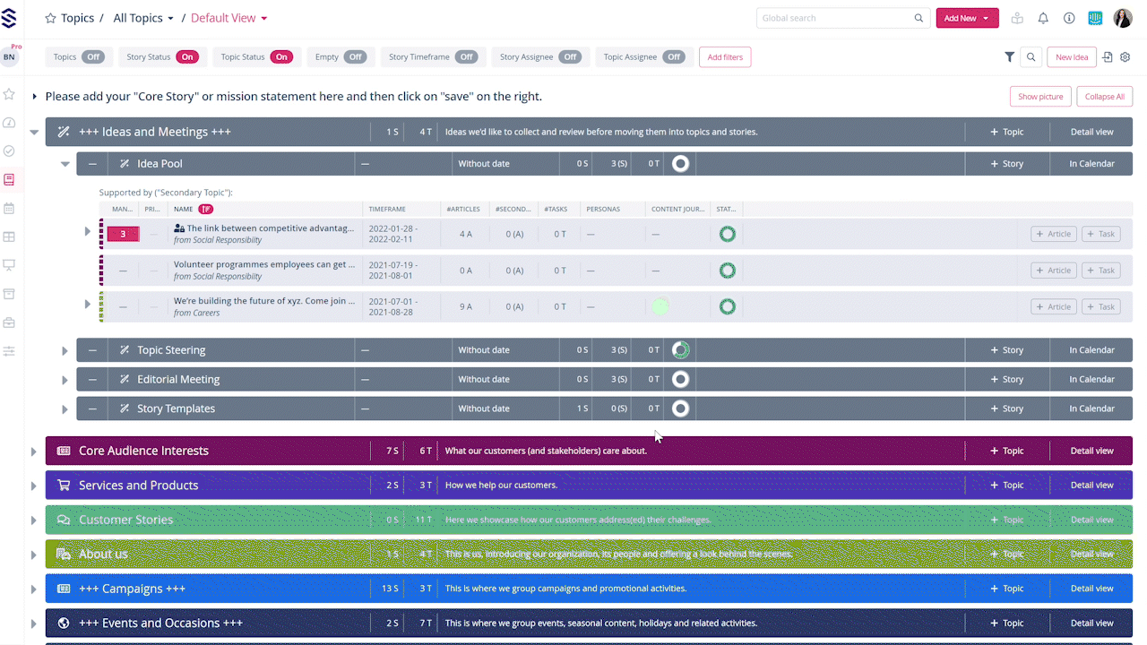 Beitrag erstellen EN