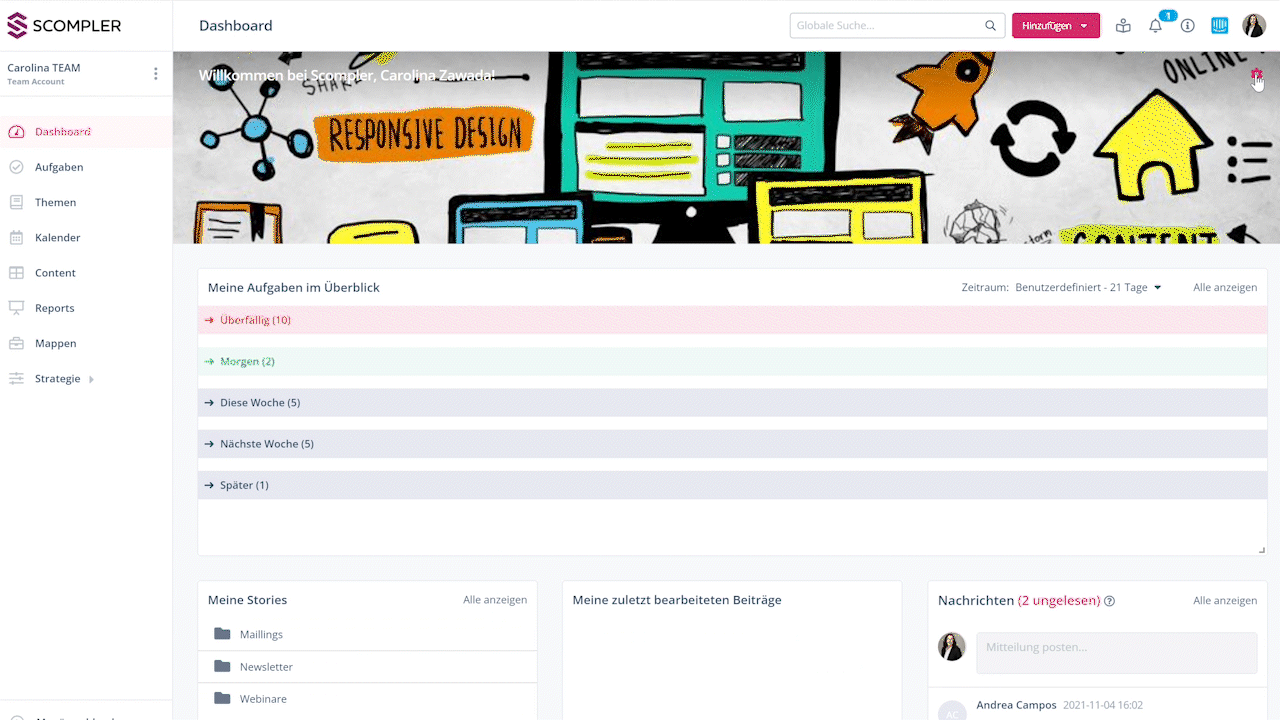 Dashboard - Neue Idee-1