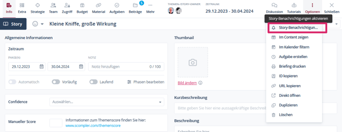 DE_02_Story-Benachrichtigung in Story-Karte aktivieren