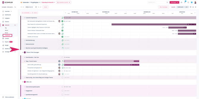 4_DE Screenshot Projektplan