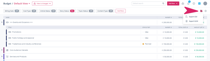 9.1_Budget Reports_Export_EN