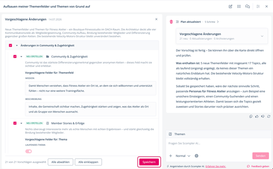 ScomplerAI_Setup_Topic_Architecture_Suggested Changes_Preview_DE