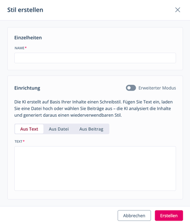 Scompler_AI_Article_Create Style_DE